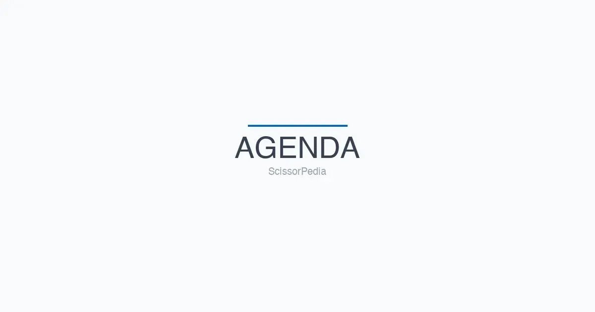 AGENDA shears