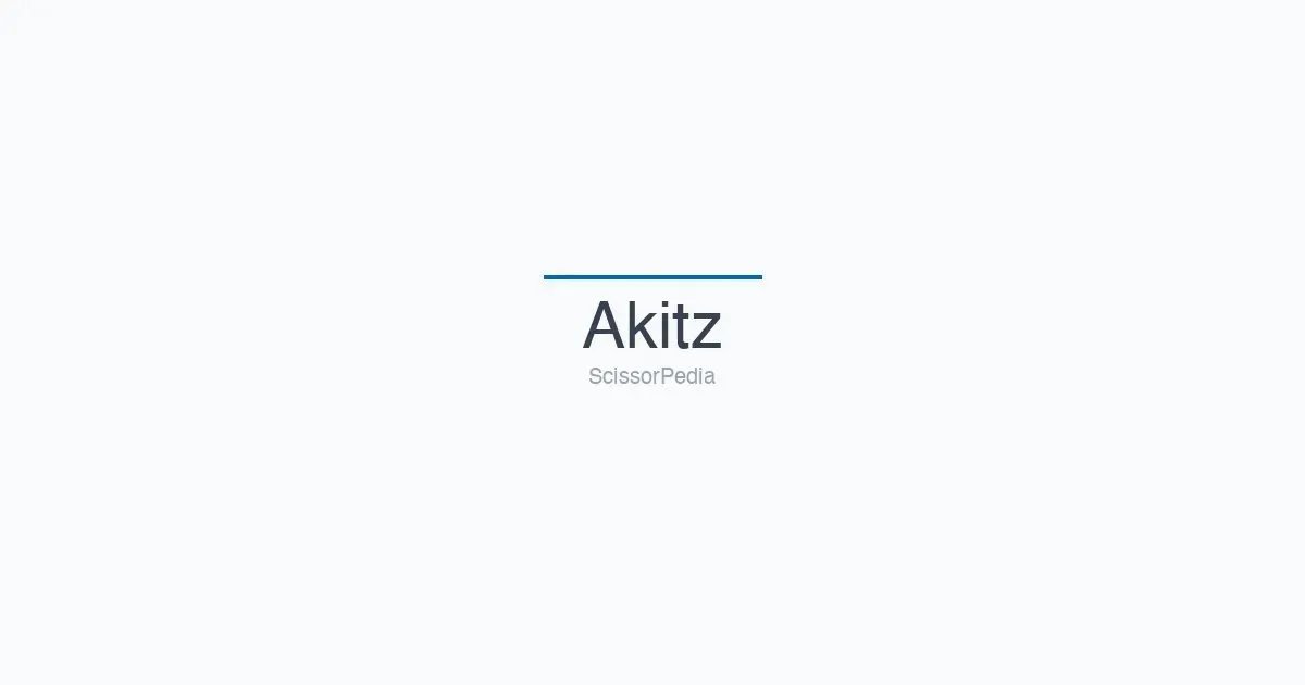 Akitz shears