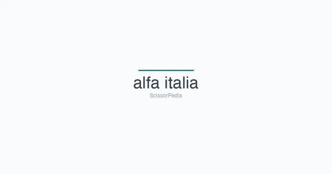 alfa italia shears
