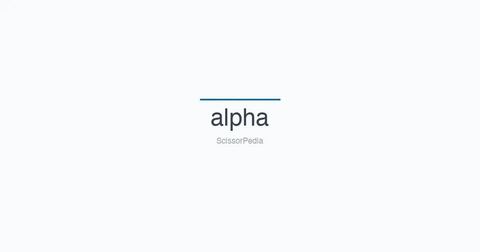 alpha shears