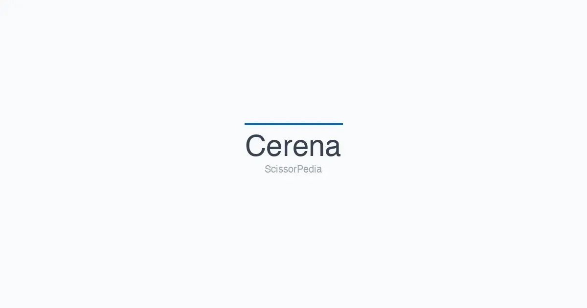 Cerena shears
