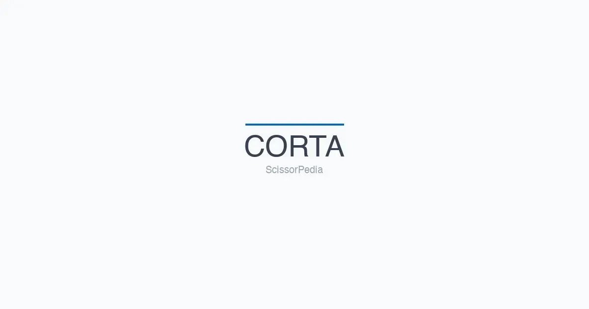 CORTA shears