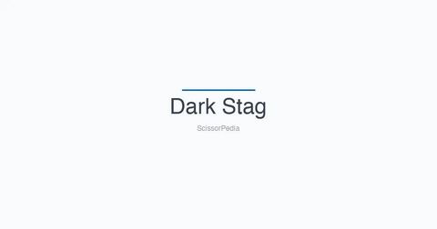 Dark Stag shears