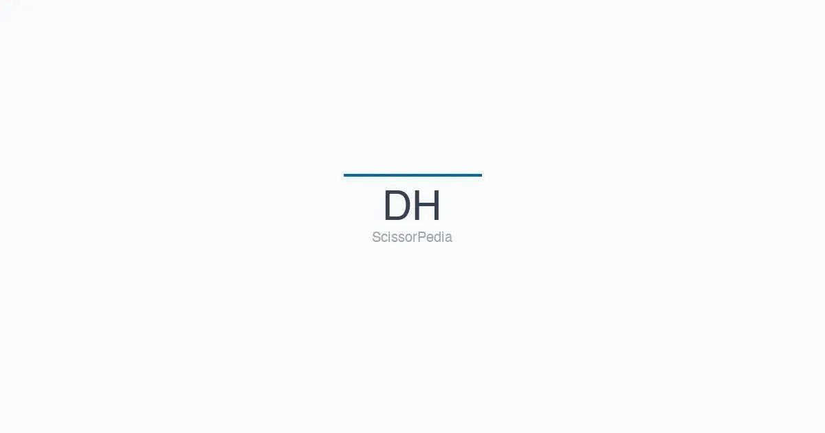 DH scissors
