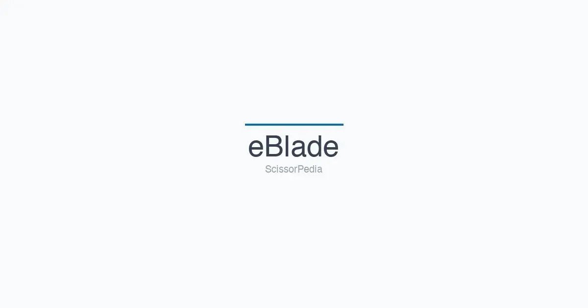 eBlade shears
