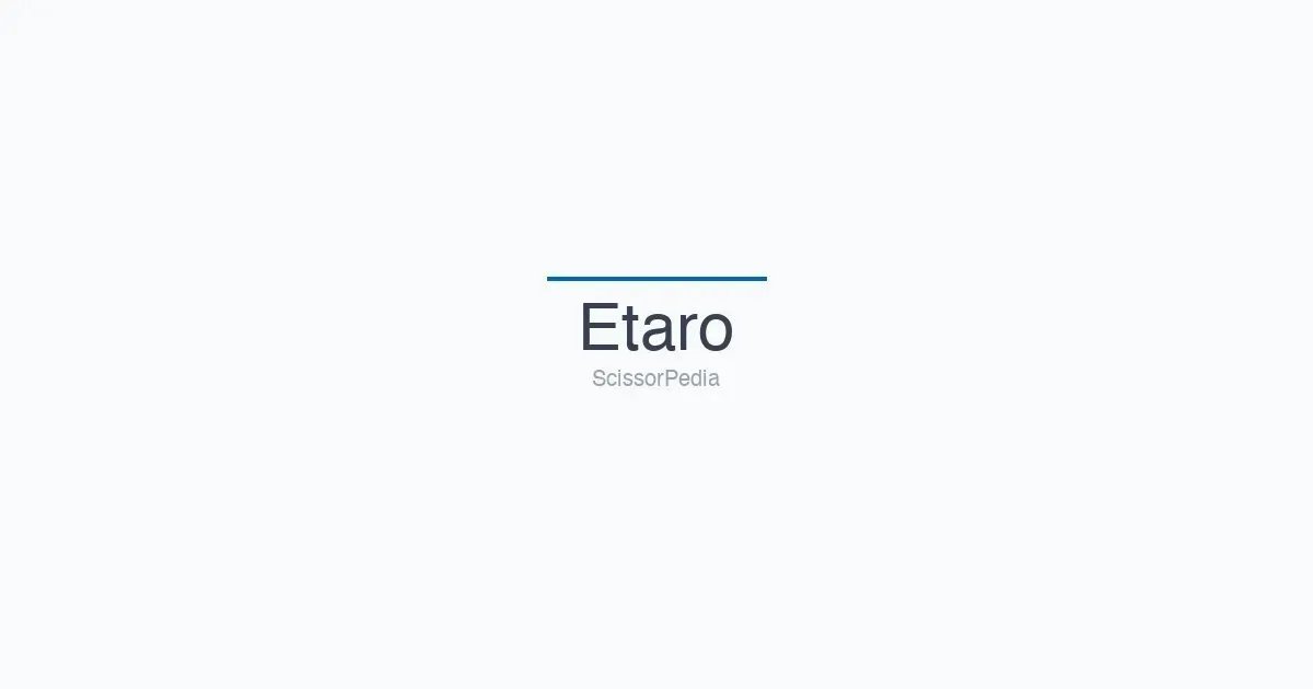 Etaro shears