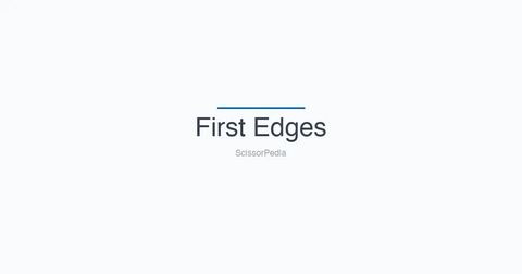 First Edges shears