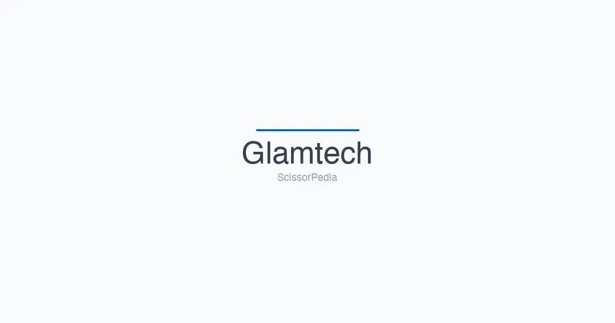 Glamtech shears