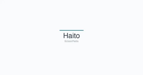 Haito shears