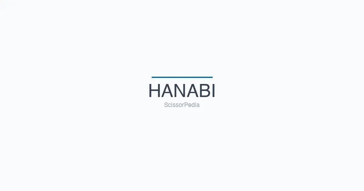 HANABI shears