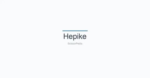 Hepike shears