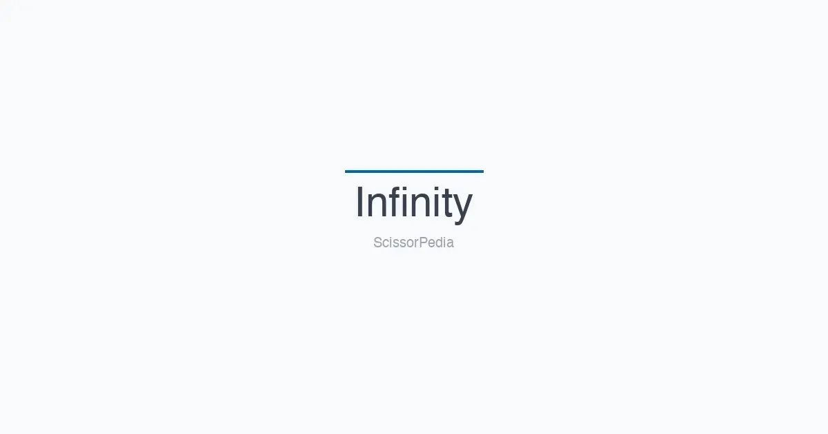 Infinity shears