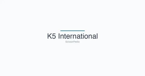 K5 International shears
