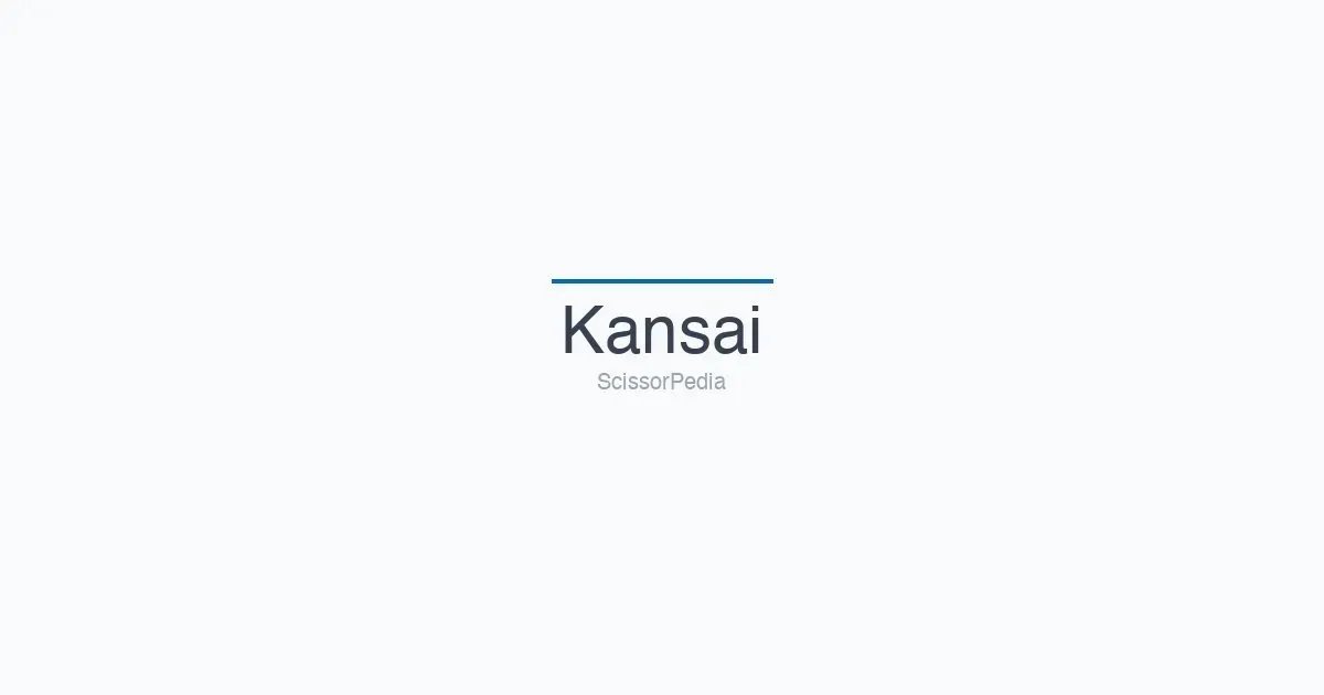 Kansai scissors