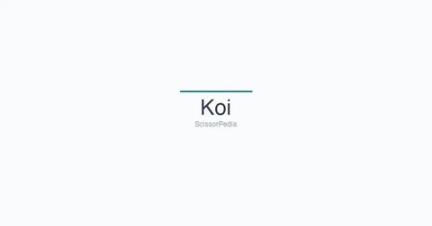 Koi shears