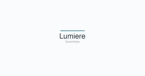 Lumiere shears