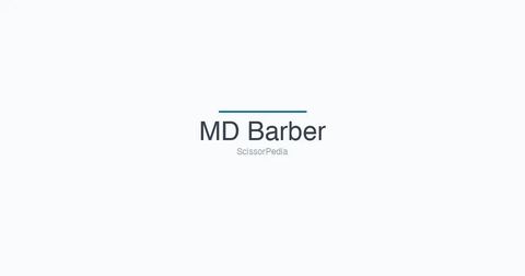 MD Barber shears