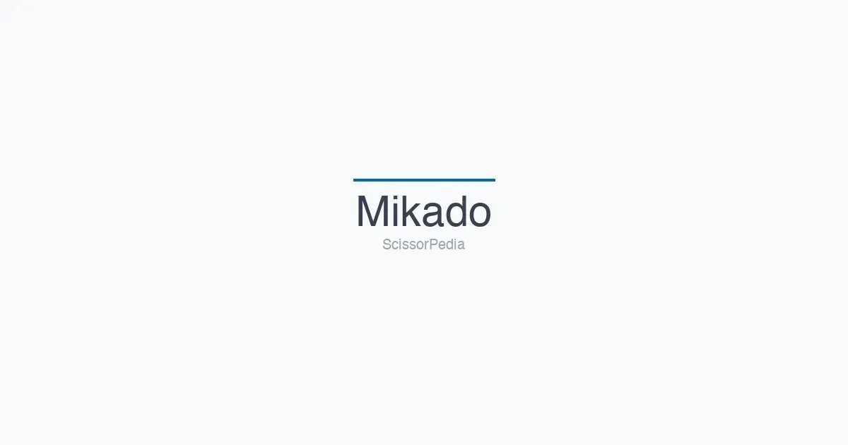 Mikado shears