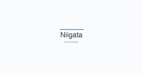 Niigata shears