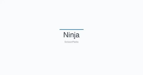 Ninja shears