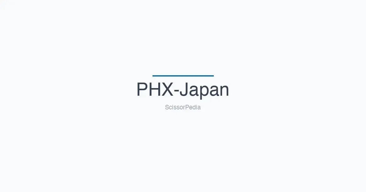 PHX-Japan shears