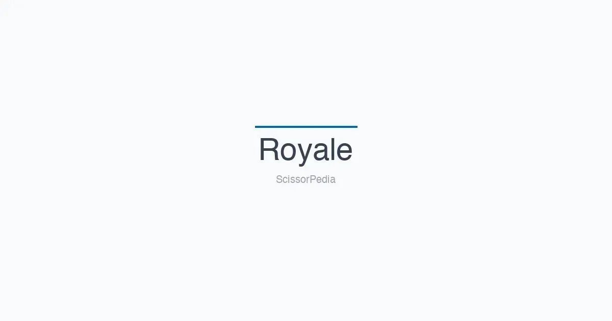 Royale shears