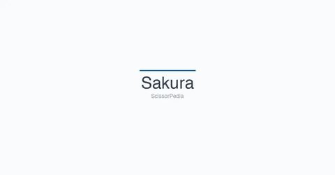Sakura shears
