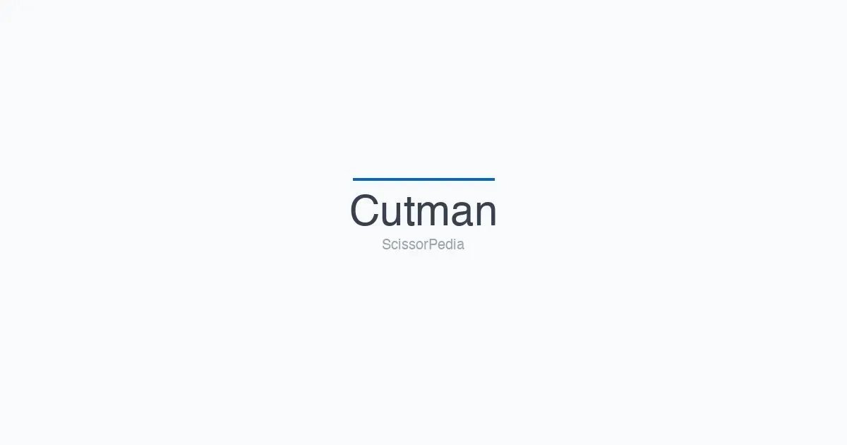 Cutman shears
