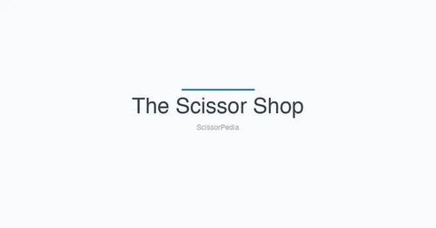 The Scissor Shop shears