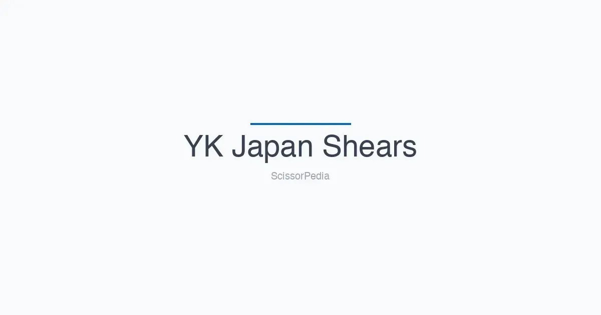 YK Japan Shears shears
