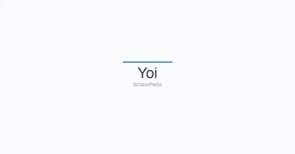 Yoi shears