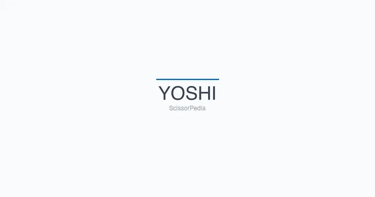 YOSHI shears