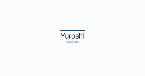 Yuroshi shears