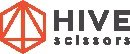 HIVE SCISSORS logo