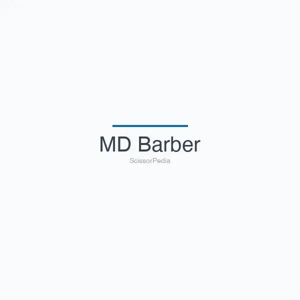 MD Barber logo